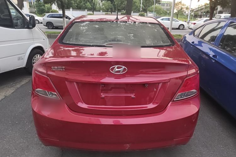 Used Hyundai Verna (older generation) 2014 1.4L Automatic Smart GLS Rear