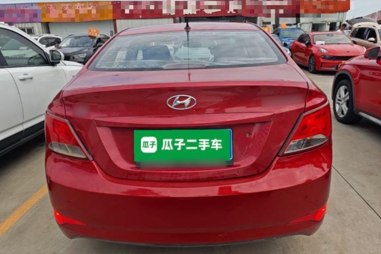 Used Hyundai Verna (older generation) 2014 1.4L Automatic Smart GLS Rear