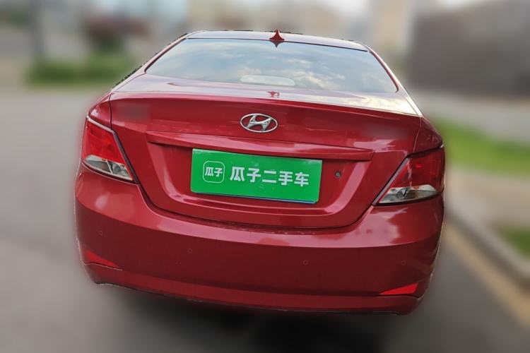 Used Hyundai Verna (older generation) 2014 1.4L Automatic Smart GLS Rear
