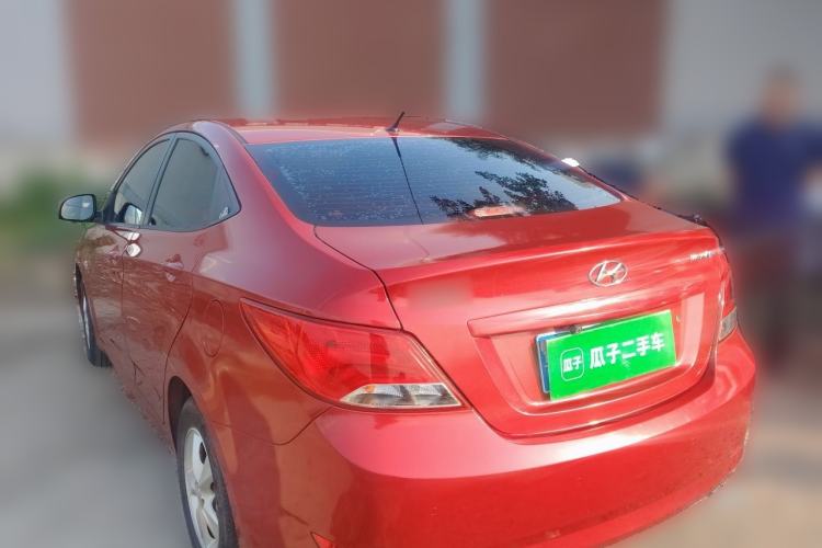 Used Hyundai Verna (older generation) 2014 1.4L Automatic Smart GLS Rear Left 45 Deg