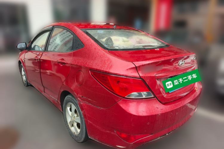 Used Hyundai Verna (older generation) 2014 1.4L Automatic Smart GLS Rear Left 45 Deg