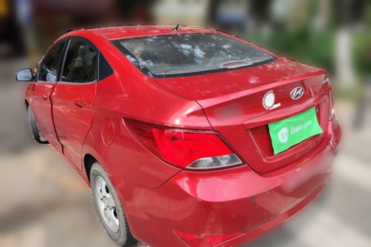 Used Hyundai Verna (older generation) 2014 1.4L Automatic Smart GLS Rear Left 45 Deg