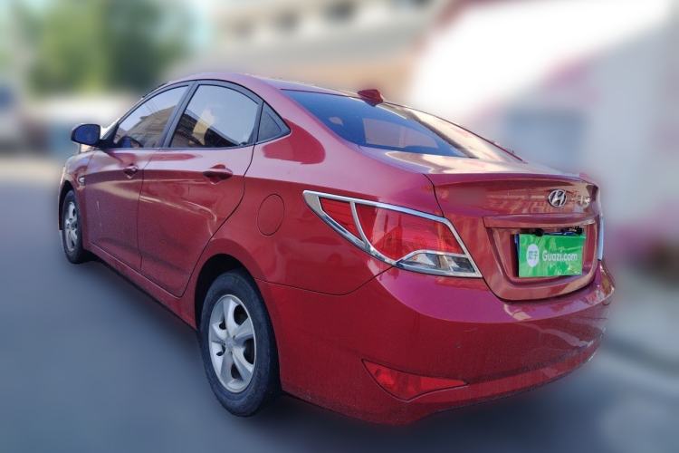 Used Hyundai Verna (older generation) 2014 1.4L Automatic Smart GLS Rear Left 45 Deg