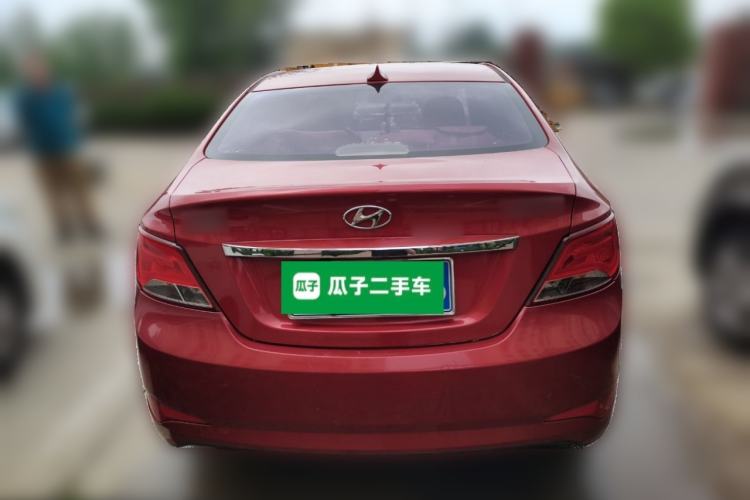 Used Hyundai Verna (older generation) 2014 1.4L Automatic Leading-Edge GLX Rear