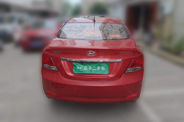 Used Hyundai Verna (older generation) 2014 1.4L Automatic Leading-Edge GLX Rear
