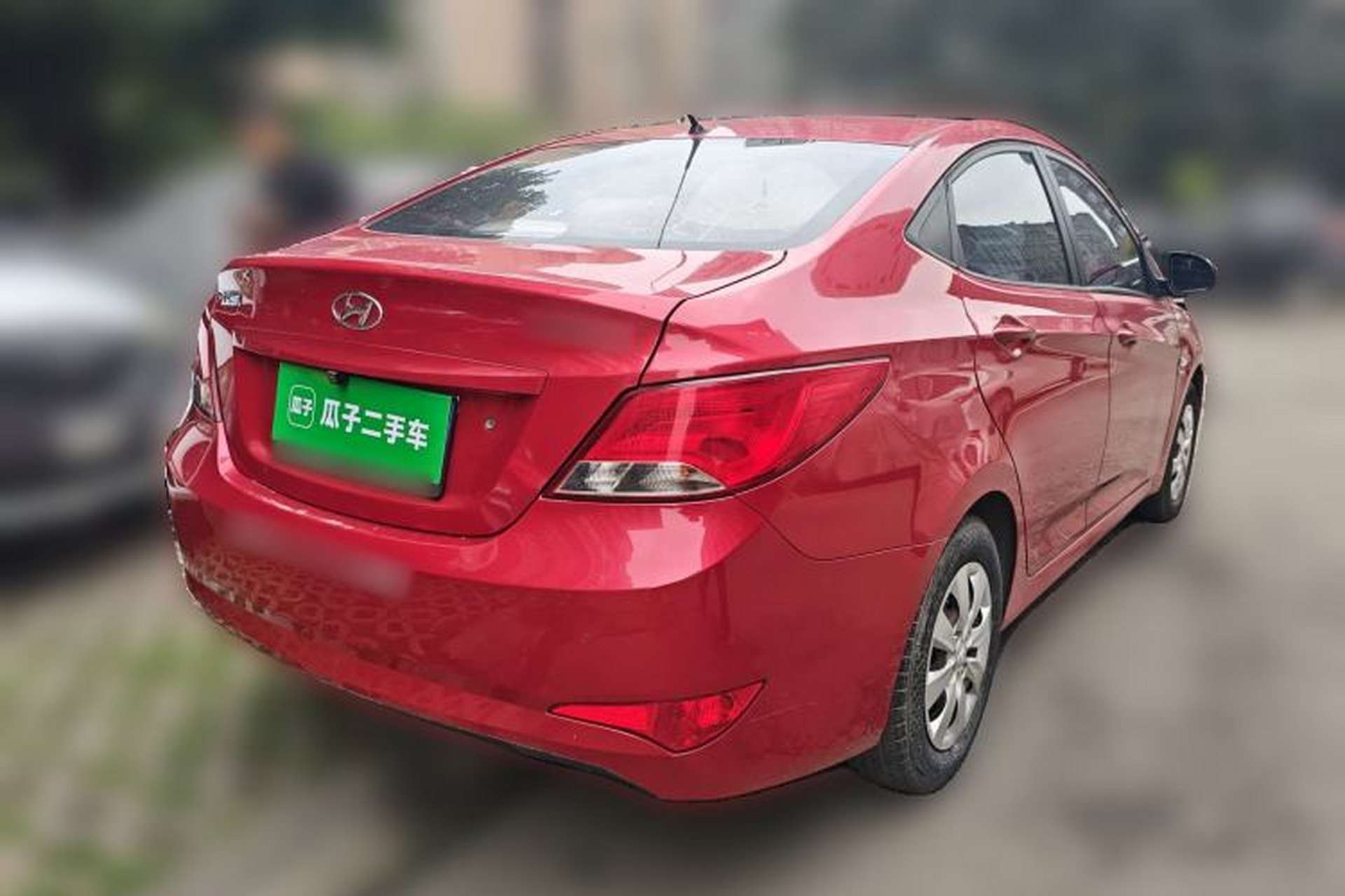Used Hyundai Verna (older generation) 2014 1.4L Manual Fashion GS Model Rear Right 45 Deg