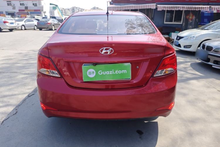Used Hyundai Verna (older generation) 2014 1.4L Automatic Smart GLS Rear