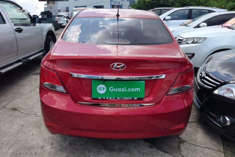 Used Hyundai Verna (older generation) 2014 1.4L Automatic Leading-Edge GLX Rear