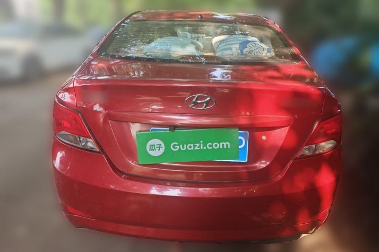 Used Hyundai Verna (older generation) 2014 1.4L Manual Smart GLS Trim Rear
