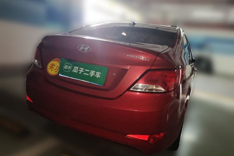 Used Hyundai Verna (older generation) 2014 1.4L Automatic Smart GLS Rear