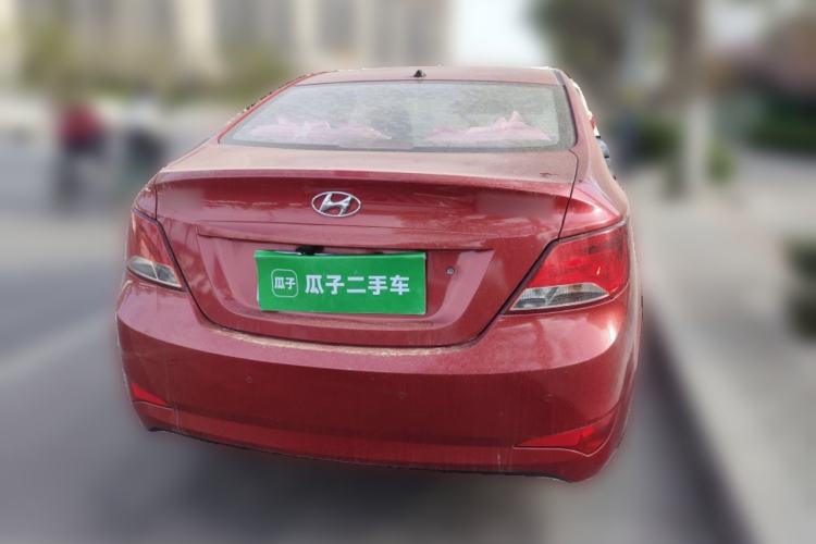 Used Hyundai Verna (older generation) 2014 1.4L Automatic Smart GLS Rear
