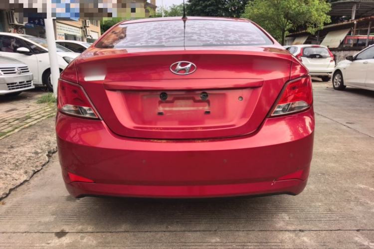 Used Hyundai Verna (older generation) 2014 1.4L Automatic Smart GLS Rear