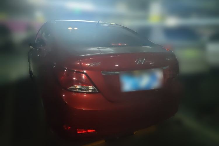 Used Hyundai Verna (older generation) 2014 1.4L Automatic Leading-Edge GLX Rear