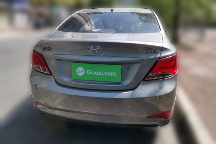Used Hyundai Verna (older generation) 2014 1.4L Manual Fashion GS Model Rear