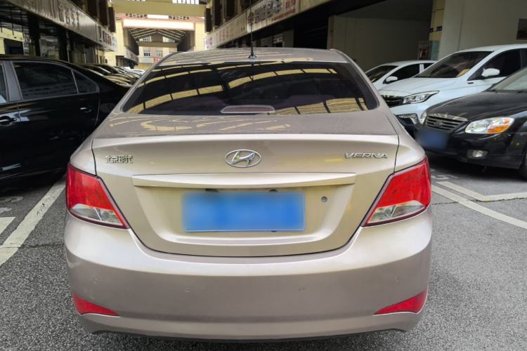 Used Hyundai Verna (older generation) 2014 1.4L Automatic Smart GLS Rear