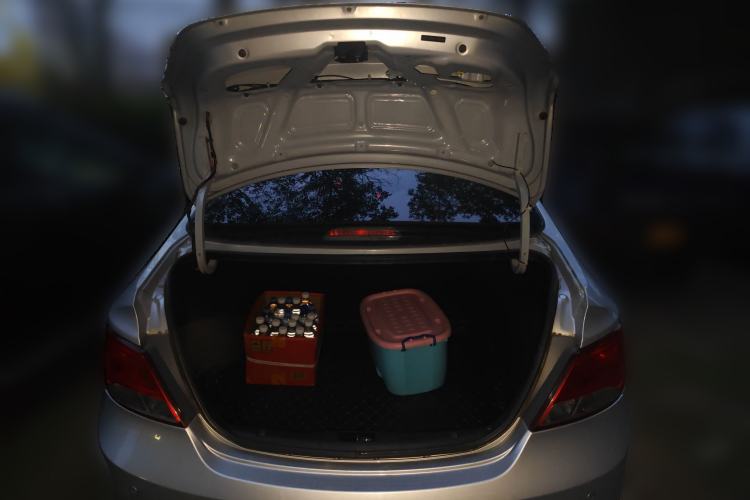 Used Hyundai Verna (older generation) 2014 1.4L Automatic Fashion GS Model Trunk