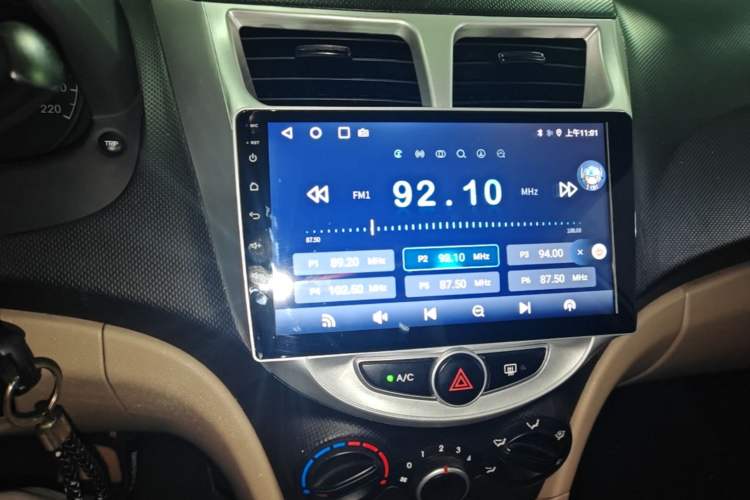Used Hyundai Verna (older generation) 2014 1.4L Automatic Smart GLS Audio And AC Panel