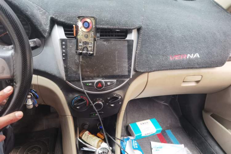 Used Hyundai Verna (older generation) 2014 1.4L Manual Smart GLS Trim Audio And AC Panel
