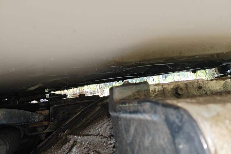 Used Hyundai Verna (older generation) 2014 1.4L Manual Fashion GS Model Chassis Rear