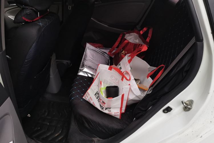 Used Hyundai Verna (older generation) 2014 1.4L Manual Smart GLS Trim Left Rear Seat