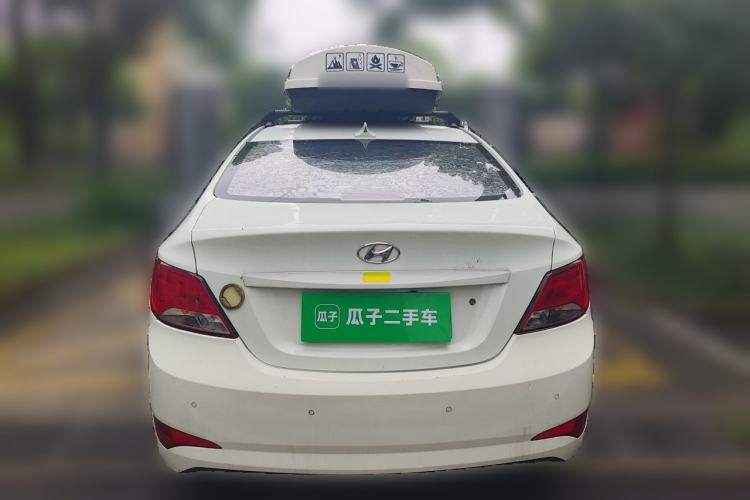 Used Hyundai Verna (older generation) 2014 1.4L Automatic Smart GLS Rear