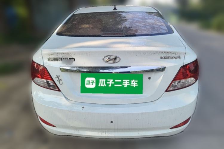 Used Hyundai Verna (older generation) 2014 1.4L Automatic Smart GLS Rear