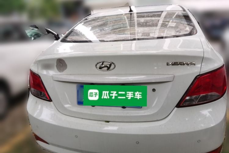 Used Hyundai Verna (older generation) 2014 1.4L Automatic Smart GLS Rear