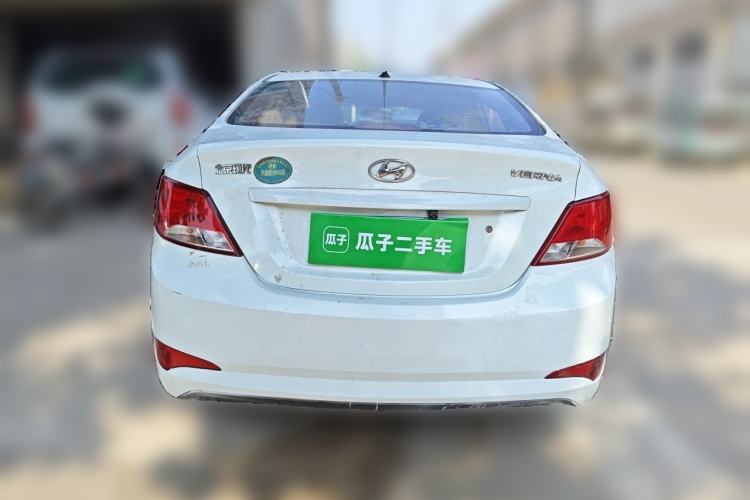 Used Hyundai Verna (older generation) 2014 1.4L Manual Fashion GS Model Rear