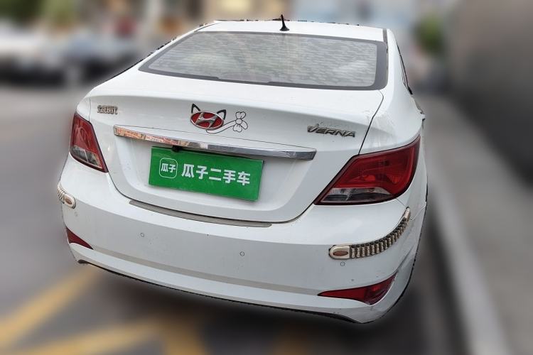 Used Hyundai Verna (older generation) 2014 1.4L Automatic Leading-Edge GLX Rear