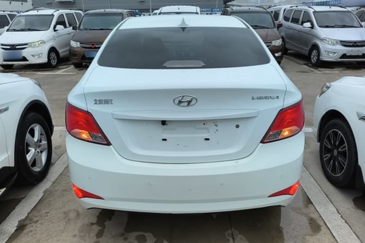 Used Hyundai Verna (older generation) 2014 1.4L Automatic Smart GLS Rear