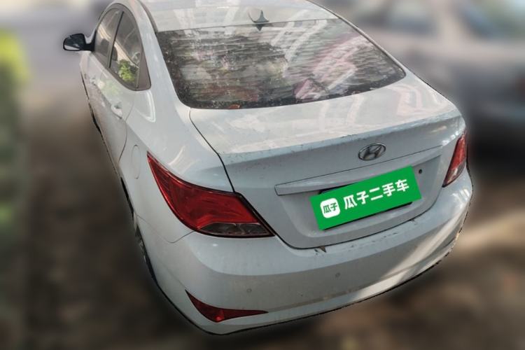 Used Hyundai Verna (older generation) 2014 1.4L Automatic Smart GLS Rear