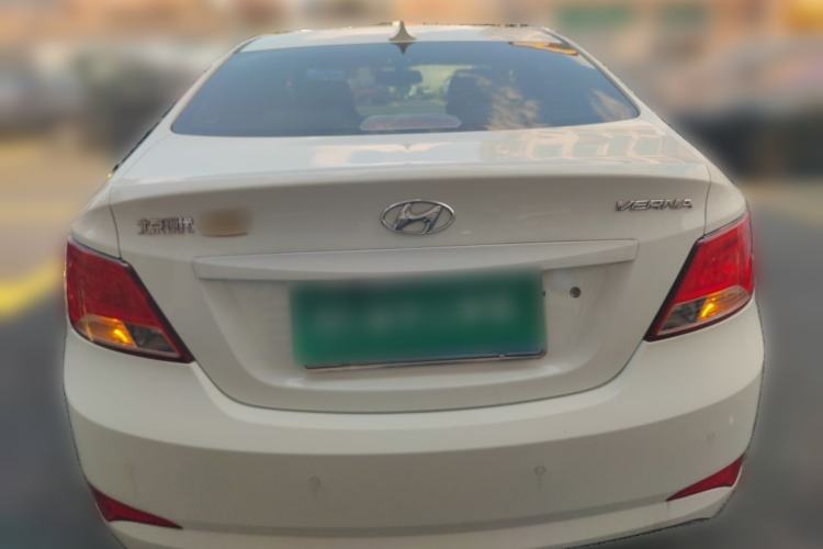 Used Hyundai Verna (older generation) 2014 1.4L Automatic Smart GLS Rear