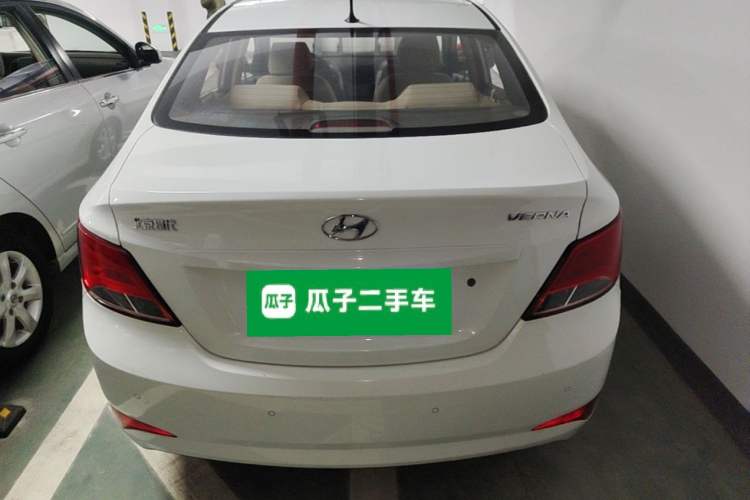 Used Hyundai Verna (older generation) 2014 1.4L Automatic Smart GLS Rear