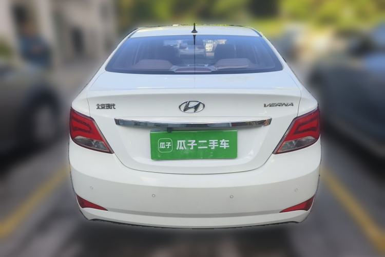 Used Hyundai Verna (older generation) 2014 1.6L Automatic Leading-Edge GLX Rear