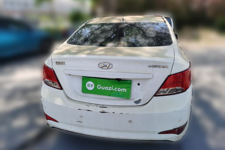 Used Hyundai Verna (older generation) 2014 1.4L Manual Fashion GS Model Rear