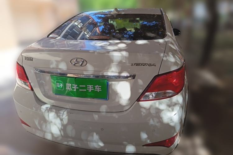 Used Hyundai Verna (older generation) 2014 1.4L Automatic Leading-Edge GLX Rear
