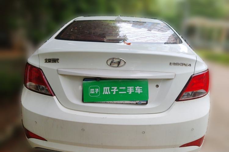 Used Hyundai Verna (older generation) 2014 1.4L Manual Smart GLS Trim Rear