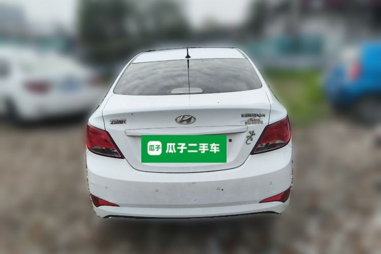 Used Hyundai Verna (older generation) 2014 1.4L Automatic Smart GLS Rear
