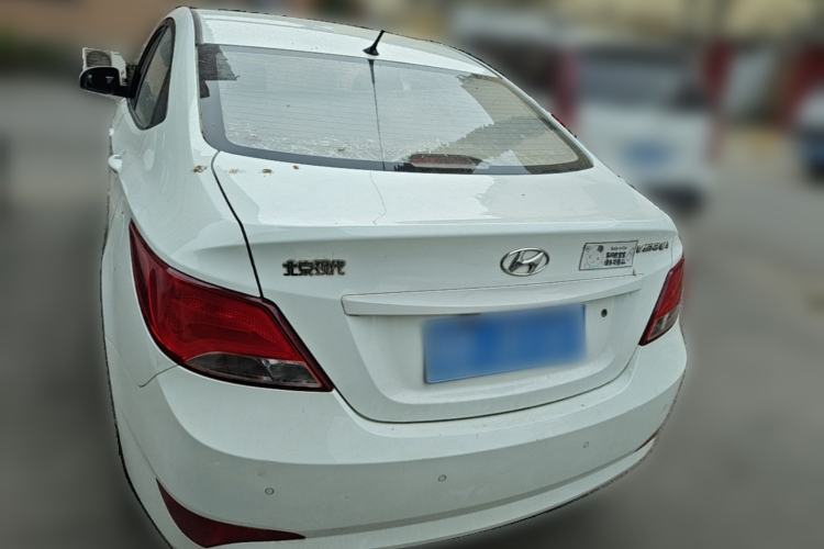 Used Hyundai Verna (older generation) 2014 1.4L Manual Smart GLS Trim Rear