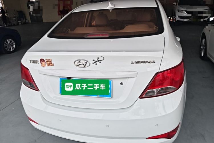 Used Hyundai Verna (older generation) 2014 1.4L Automatic Smart GLS Rear