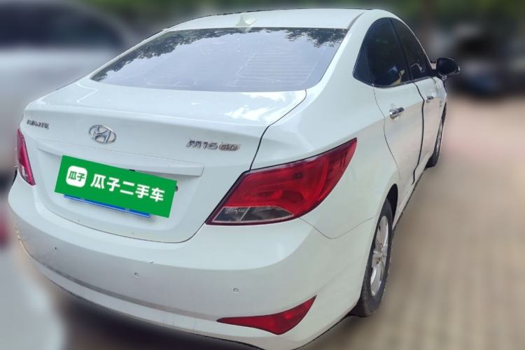 Used Hyundai Verna (older generation) 2014 1.4L Manual Smart GLS Trim Rear