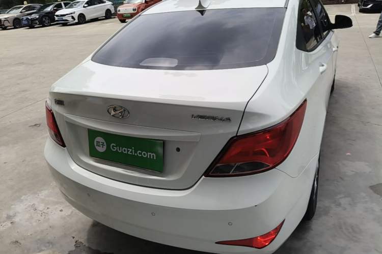 Used Hyundai Verna (older generation) 2014 1.4L Automatic Smart GLS Rear
