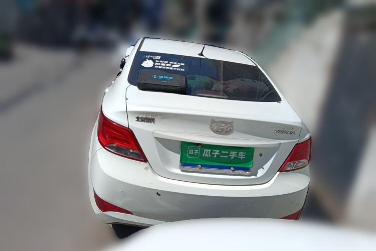 Used Hyundai Verna (older generation) 2014 1.4L Automatic Fashion GS Model Rear