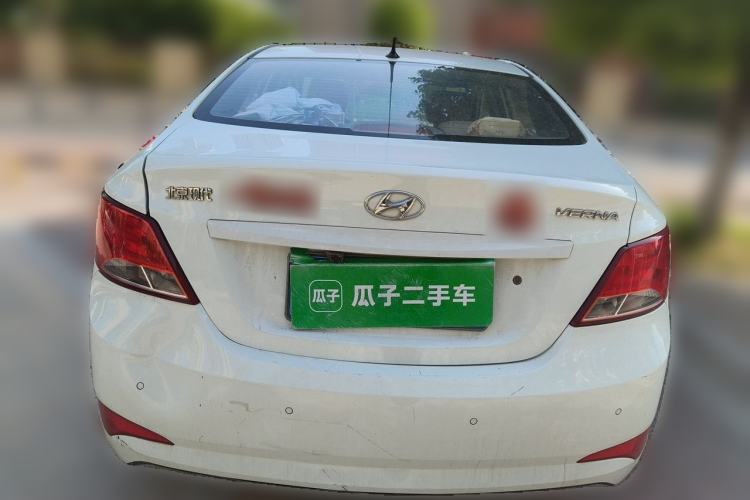 Used Hyundai Verna (older generation) 2014 1.4L Automatic Smart GLS Rear