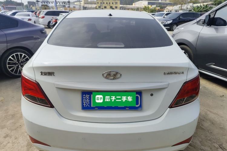 Used Hyundai Verna (older generation) 2014 1.4L Automatic Smart GLS Rear