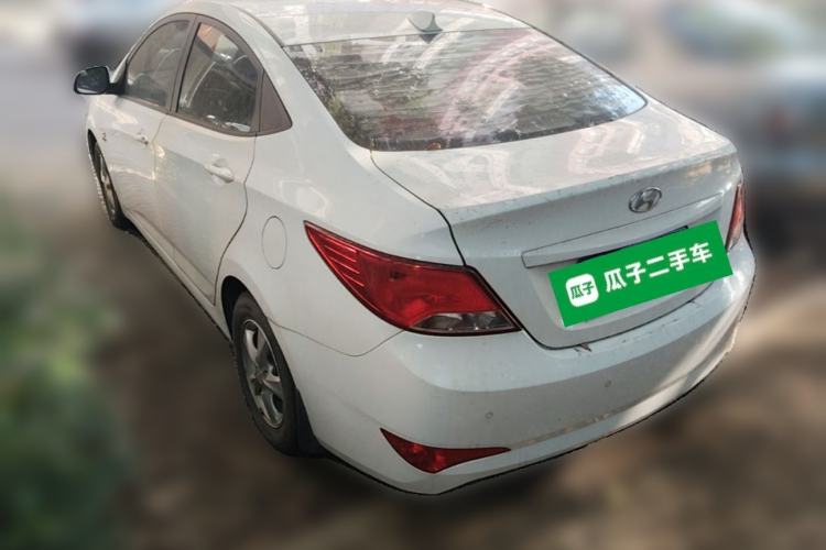 Used Hyundai Verna (older generation) 2014 1.4L Automatic Smart GLS Rear Left 45 Deg