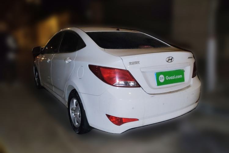 Used Hyundai Verna (older generation) 2014 1.4L Automatic Smart GLS Rear Left 45 Deg