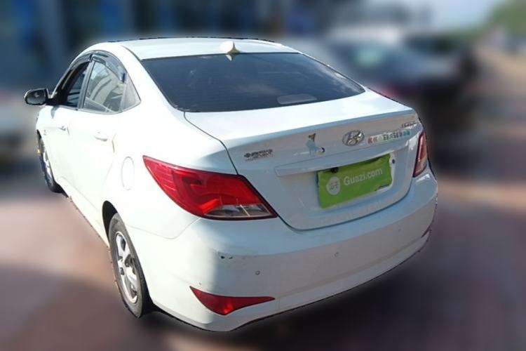 Used Hyundai Verna (older generation) 2014 1.4L Automatic Smart GLS Rear Left 45 Deg