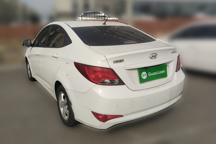 Used Hyundai Verna (older generation) 2014 1.4L Automatic Smart GLS Rear Left 45 Deg