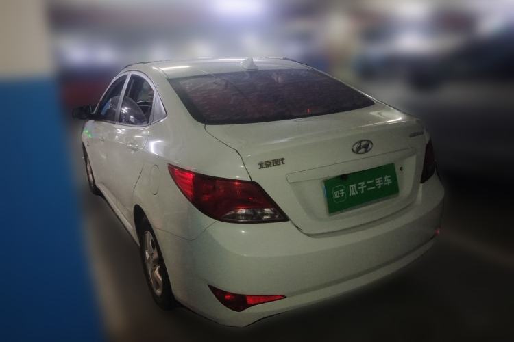 Used Hyundai Verna (older generation) 2014 1.4L Automatic Smart GLS Rear Left 45 Deg